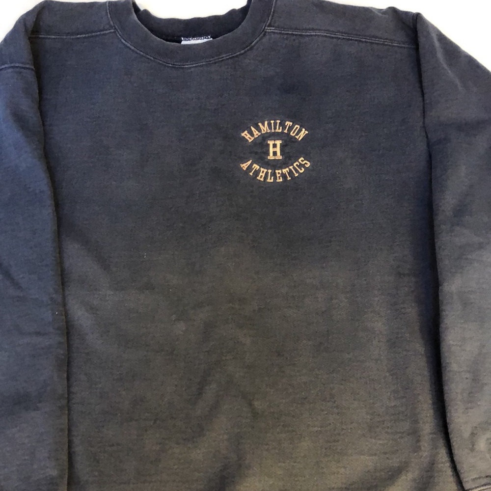 Vintage Made in USA Hamilton Athletics Sweatshirt by The Cotton Exchange - L